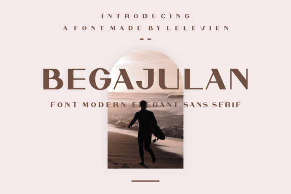 Begajulan: A Modern Sans Serif Font for Campaign Clarity