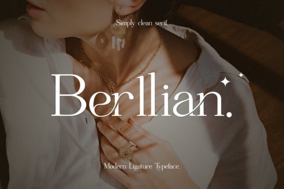Berllian: A Serif Font That Anchors Editorial Calm