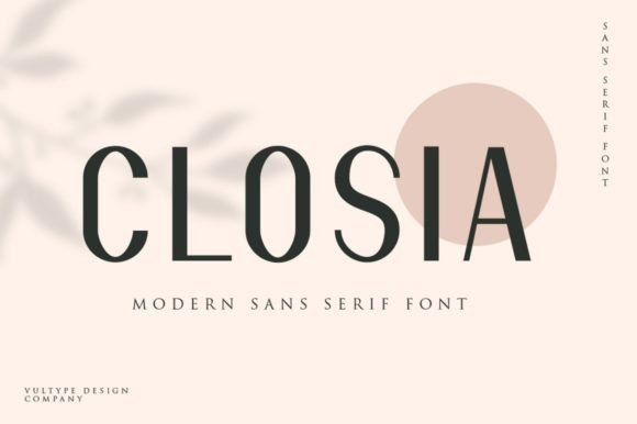 Closia: A Sans Serif Font That Feels Like a Quiet Conversation