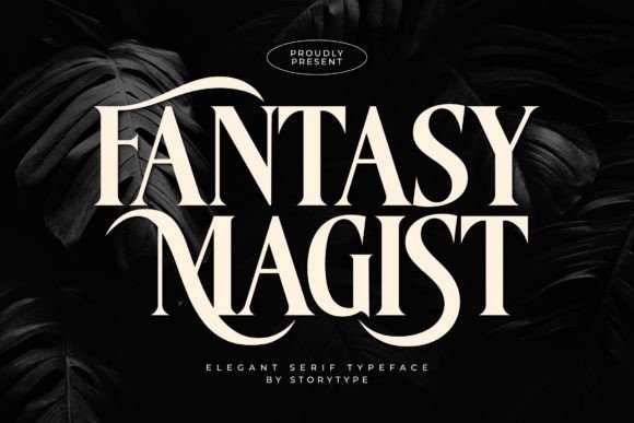 Fantasy Magist: A Modern Serif Font That Elevates Digital Branding