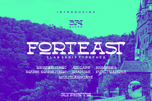 Forteast: A Slab Serif Font That Makes Your Brand Look Polished