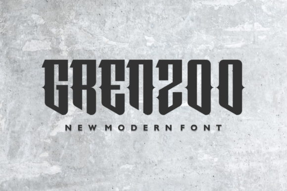 Grenzoo: A Slab Serif That Makes Your Campaigns Instantly Clear