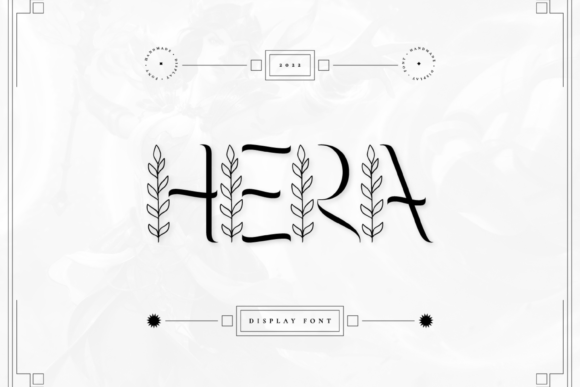 Hera: A Decorative Font with Quiet Mythic Grace