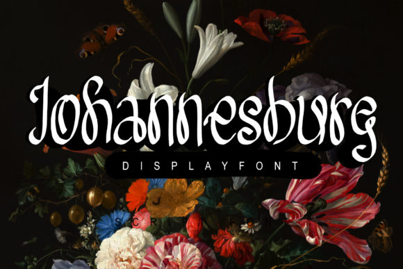 Johannesburg: A Modern Display Typeface for Editorial Design