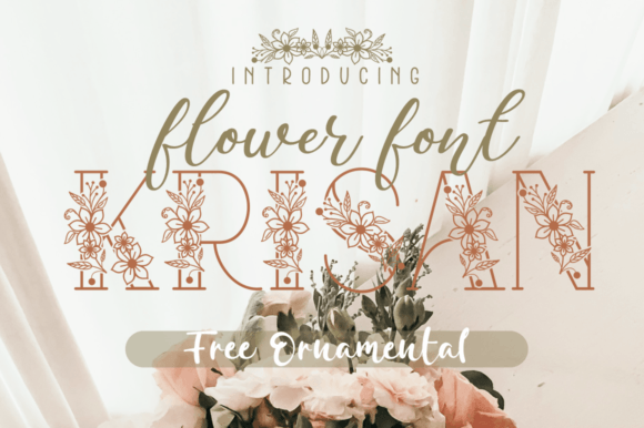 Krisan: A Decorative Font for Elegant Digital Branding