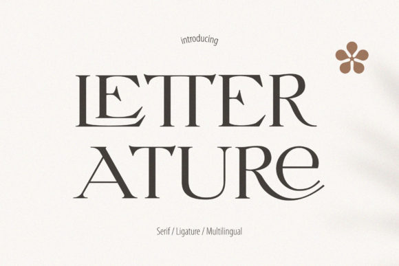 Letterature: A Serif Font That Adds Elegance to Every Project