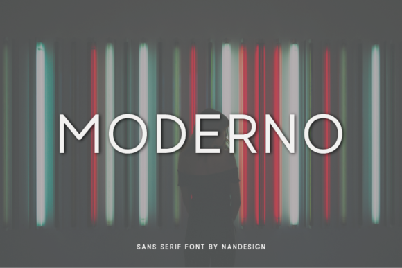 Moderno: A Clean Sans Serif Font That Makes Your Campaigns Instantly Clear