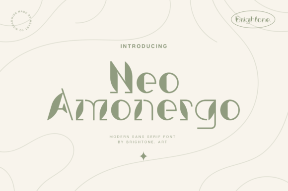 Neo Amonergo: A Modern Sans Serif That Commands Attention