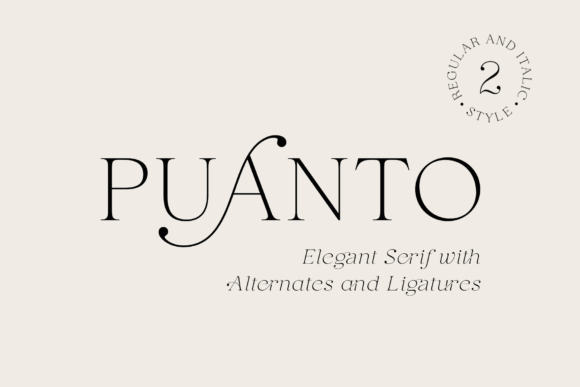 Puanto: A Serif Font That Elevates Editorial Design