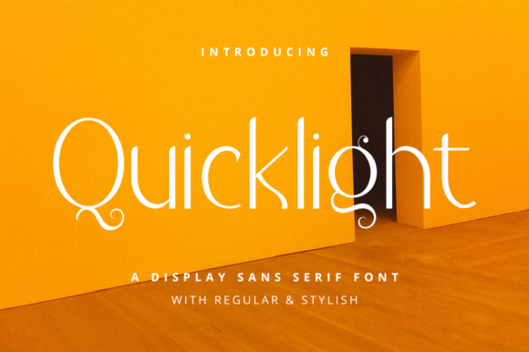 Quicklight: A Versatile Sans Serif for Editorial Design