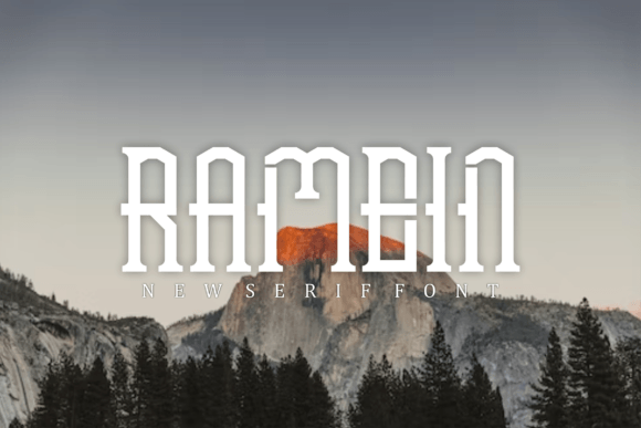 Ramein: A Serif Font That Elevates Real Small Business Branding