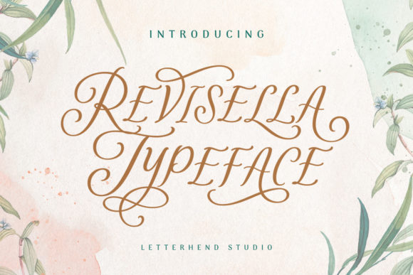 Revisella: A Display Font for Elegant Web Design