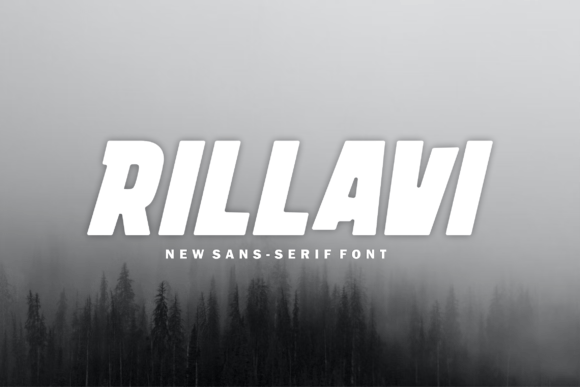 Rillavi: A Modern Sans Serif Font for Digital Branding