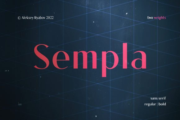 Sempla: A Modern Sans Serif Font for Scroll-Stopping Marketing