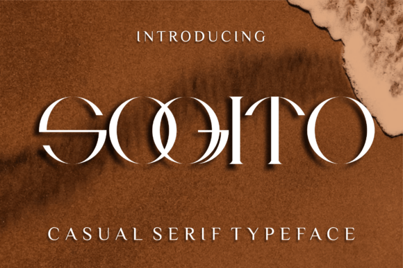 Soqito Serif Font for Handmade & Printable Creators