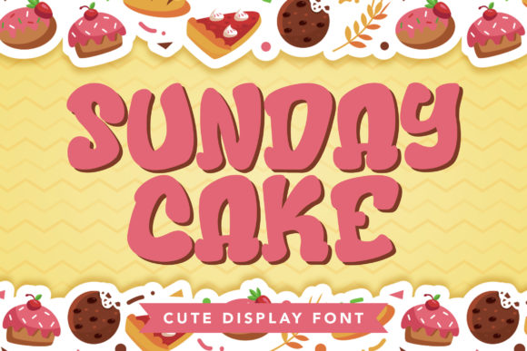 Sunday Cake – A Handwritten Font That Breathes Life Into Digital Design